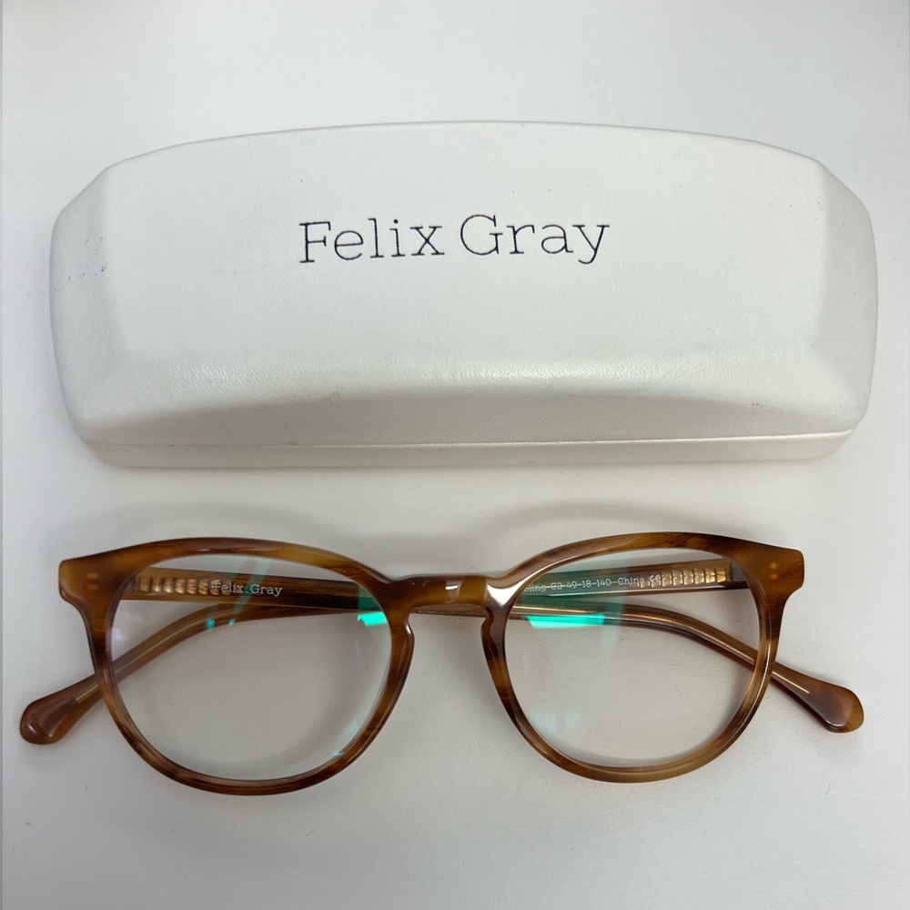 Felix Gray Roebling (Amber Toffee) - Blue Light Glasses